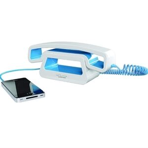 Swissvoice ePure corded handset CH01 - White and blue NEW